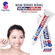 Kem đánh răng White & White Lion 150gr Nội Địa Nhật Bản